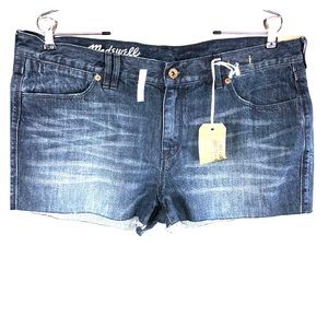 Madewell NWT Women’s 32 Blue Jean Shorts